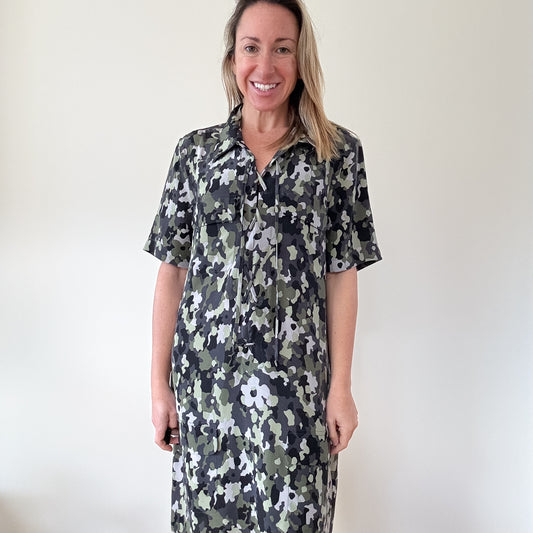 Equipment Silk Knox Dress - Size M