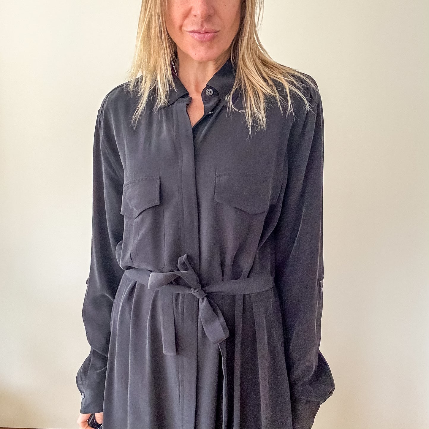 Equipment Silk Major Maxi Dress - Size S
