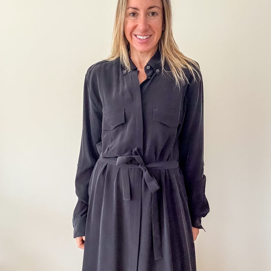 Equipment Silk Major Maxi Dress - Size S