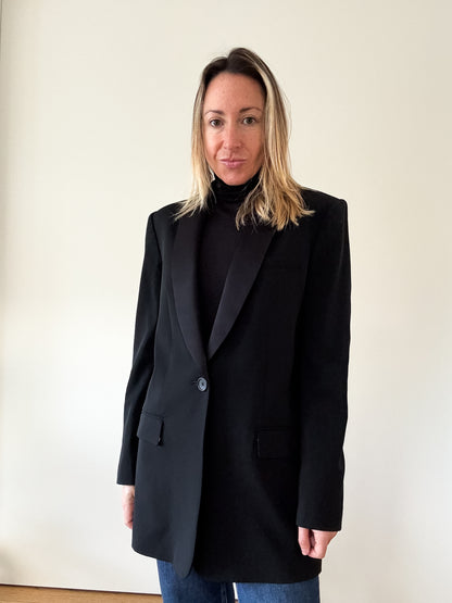 Equipment Tuxedo Wool Blazer - Size S