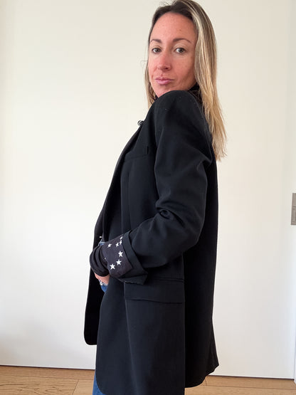 Equipment Tuxedo Wool Blazer - Size S