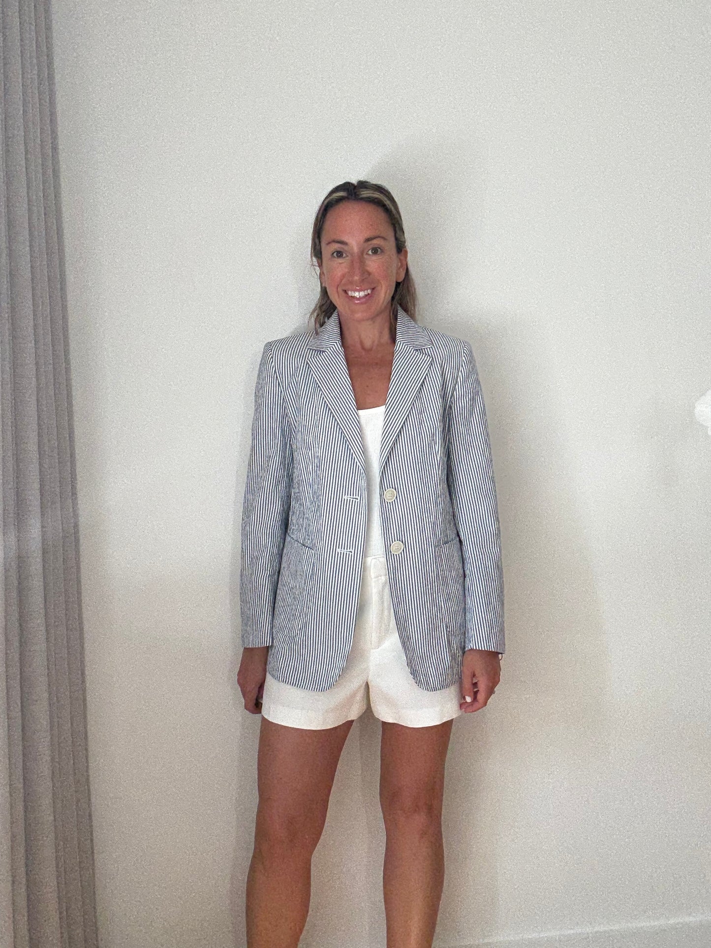 Weekend Max Mara Striped Blazer - Size 10