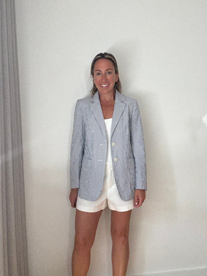 Weekend Max Mara Striped Blazer - Size 10