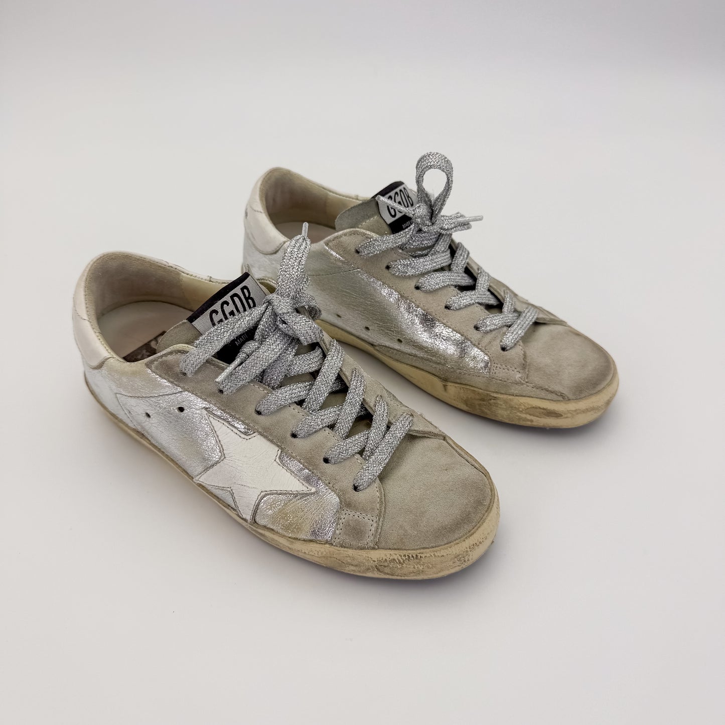 Golden Goose Superstar Trainers - Size 35