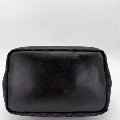 Gucci Bamboo Shoulder Bag in Monogram Canvas