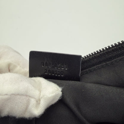 Gucci Bamboo Shoulder Bag in Monogram Canvas