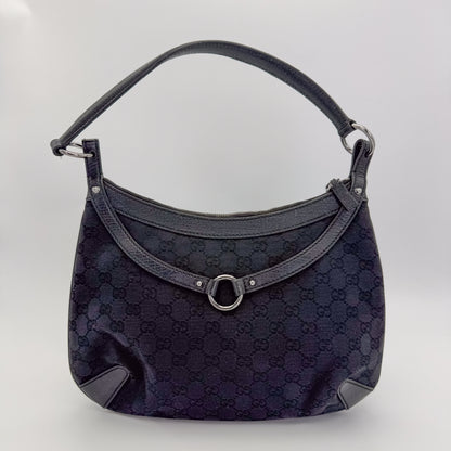 Gucci GG Horsebit Hobo Shoulder Bag