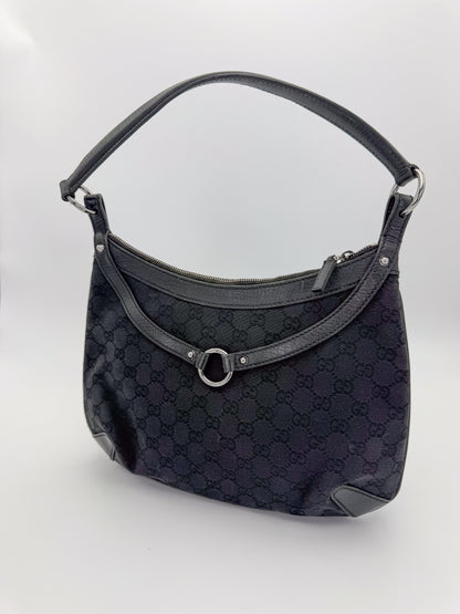 Gucci GG Horsebit Hobo Shoulder Bag