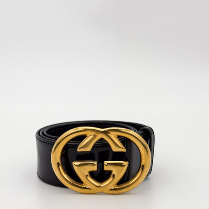 Gucci Patent Leather Belt