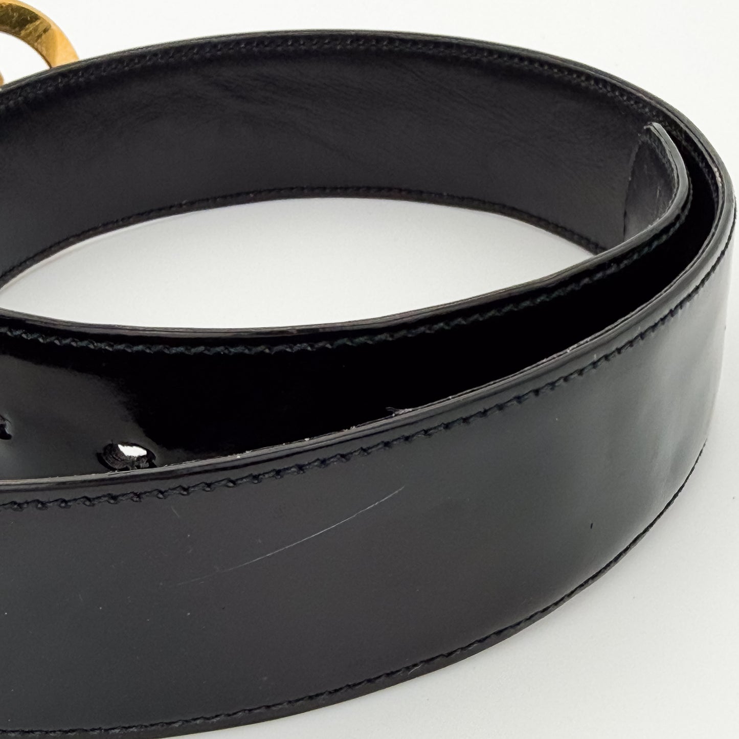 Gucci Patent Leather Belt