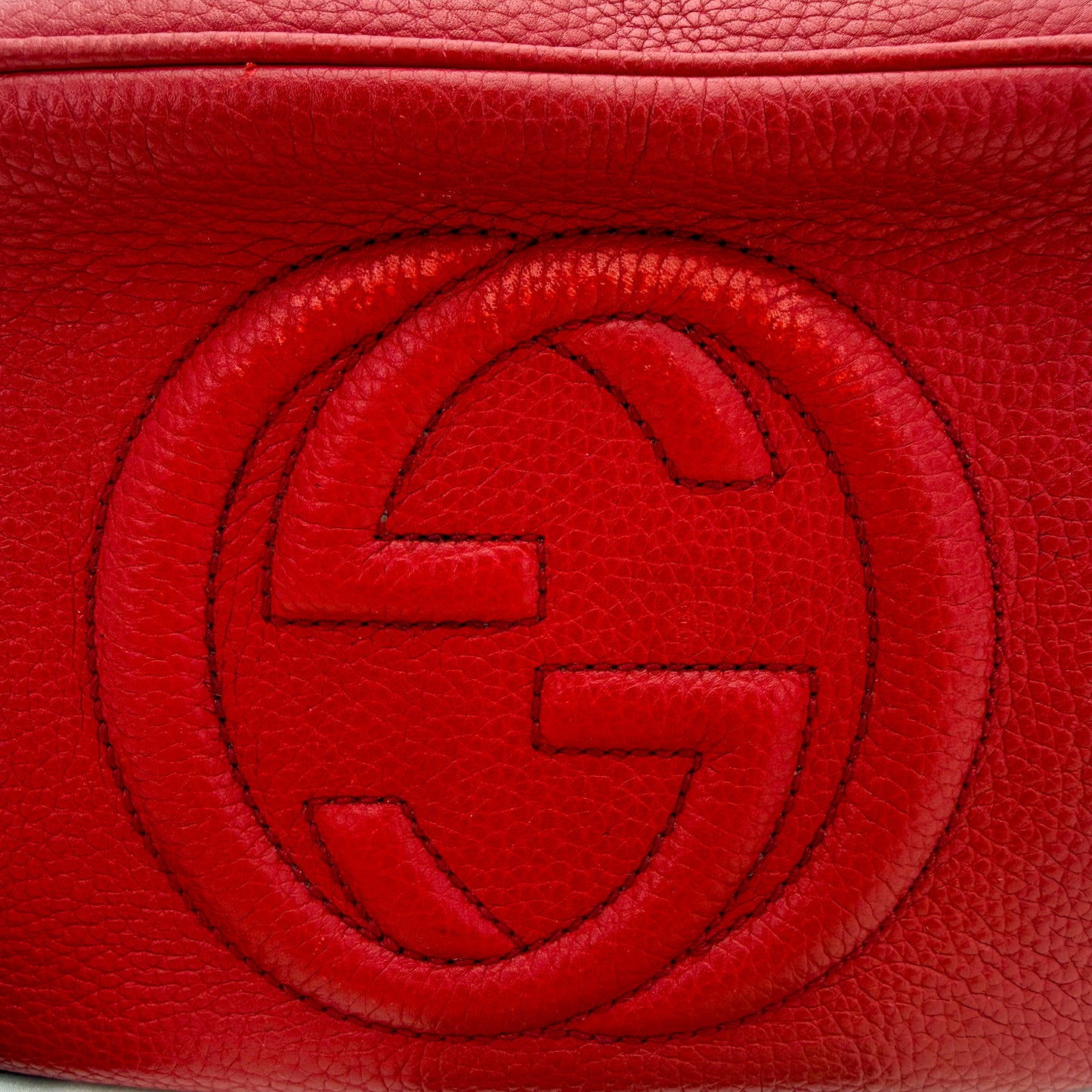 Gucci-Soho-Disco-Handbag-Preloved-Luxury-London-Detail
