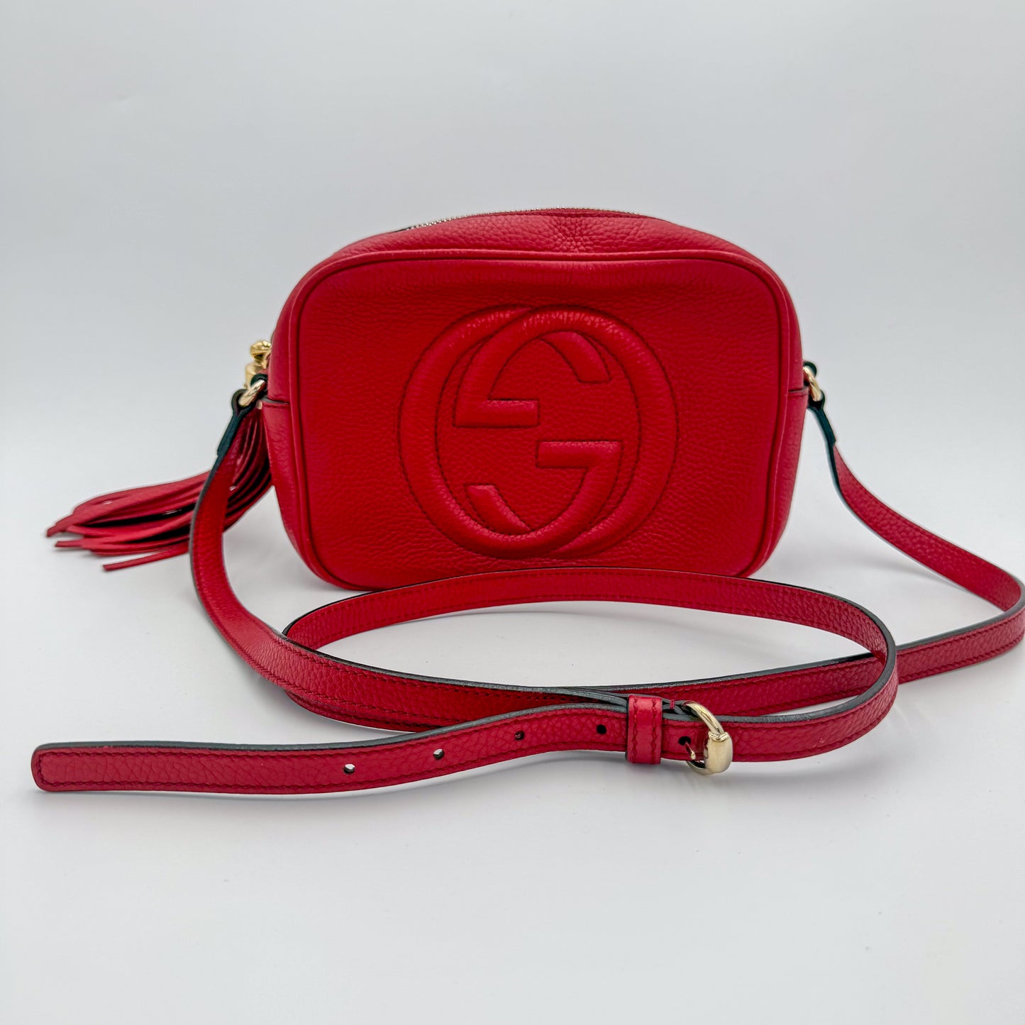 Gucci-Soho-Disco-Handbag-Preloved-Luxury-London-Front4