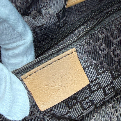 Gucci Tan Leather Bucket Bag