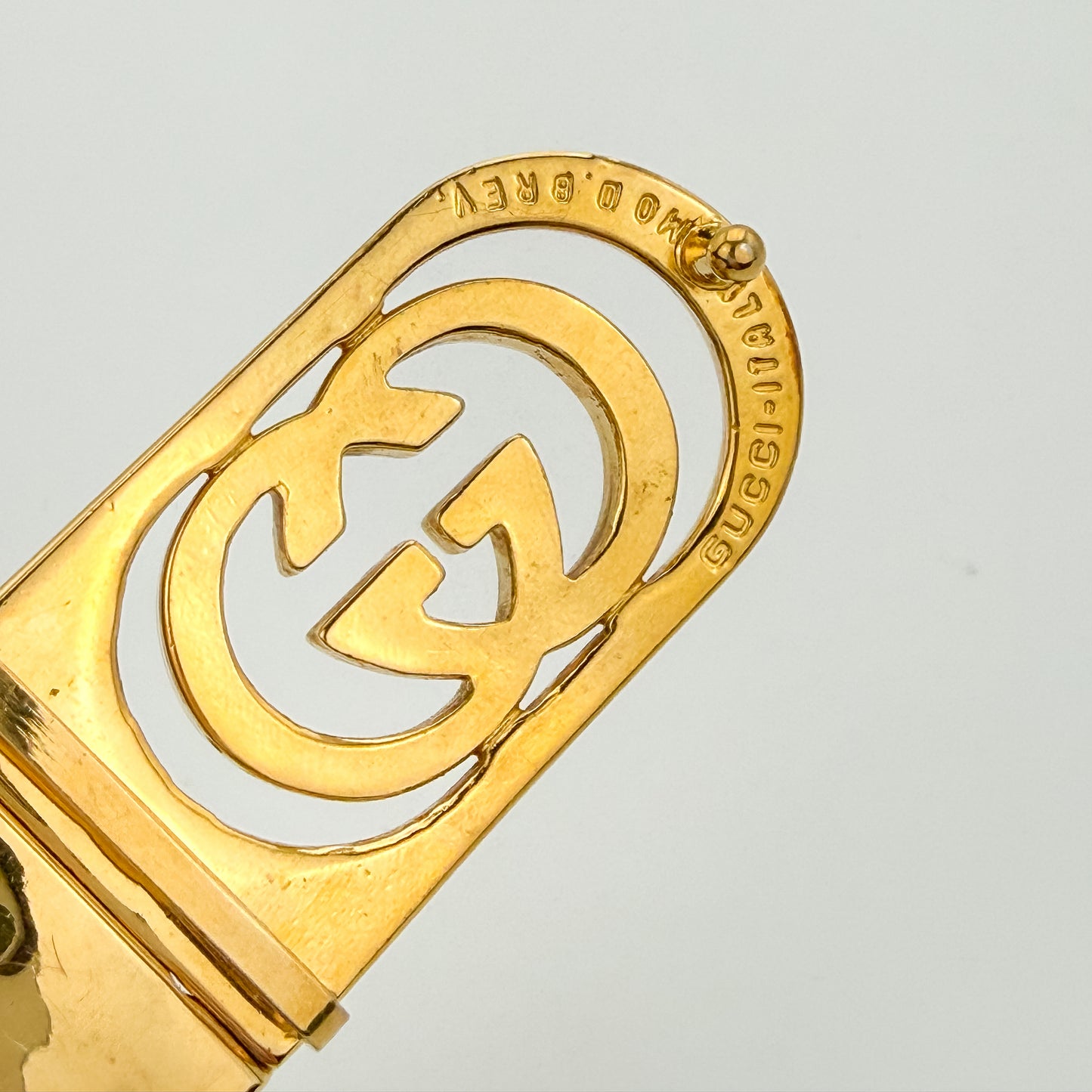 Vintage Gucci Two Tone Belt