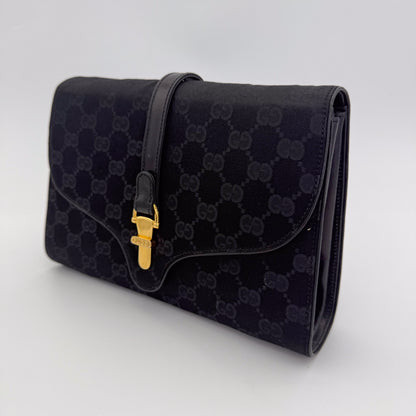 Gucci Satin Jacquard Shoulder Bag