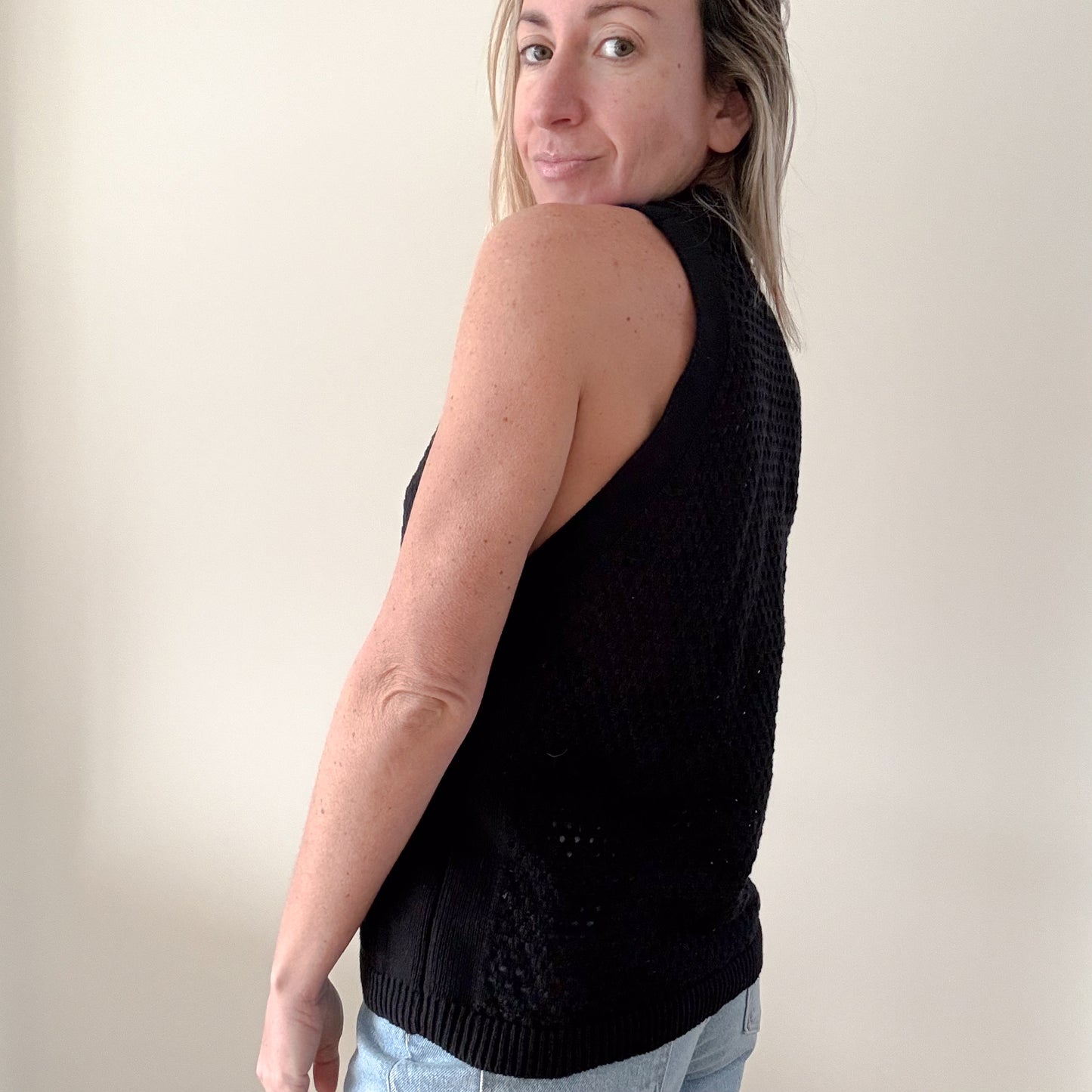 Hartford Malco Sleeveless Knit Top - Size L