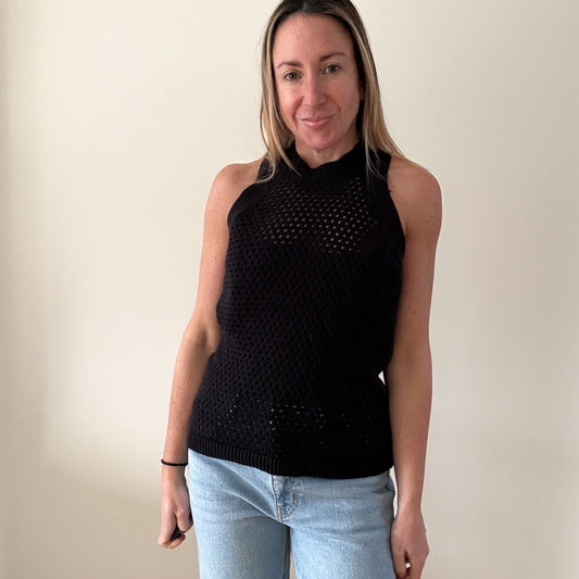 Hartford Malco Sleeveless Knit Top - Size L
