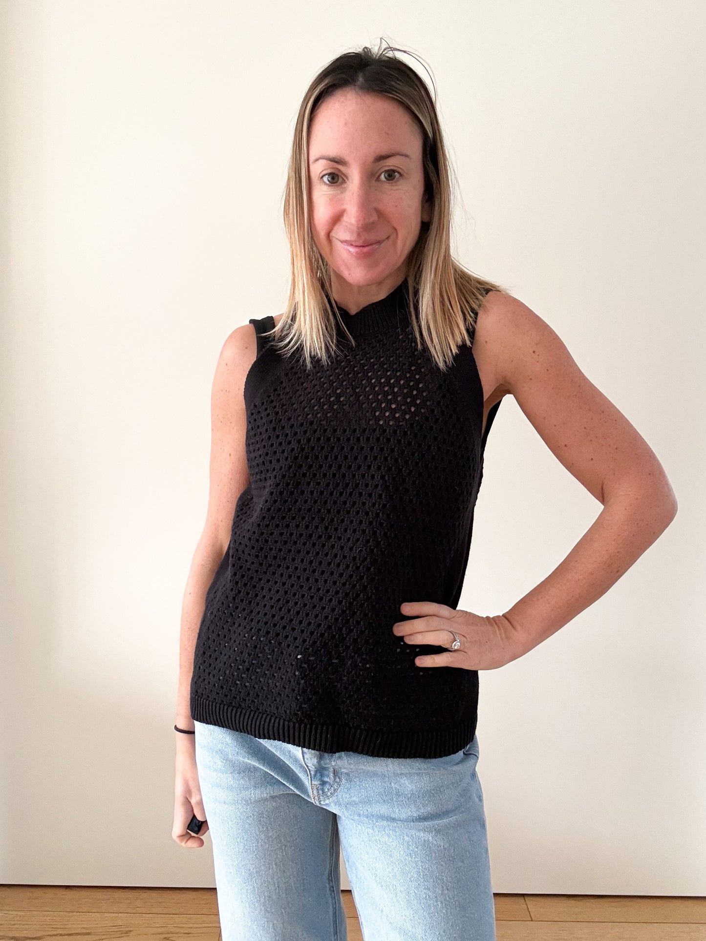 Hartford Malco Sleeveless Knit Top - Size L