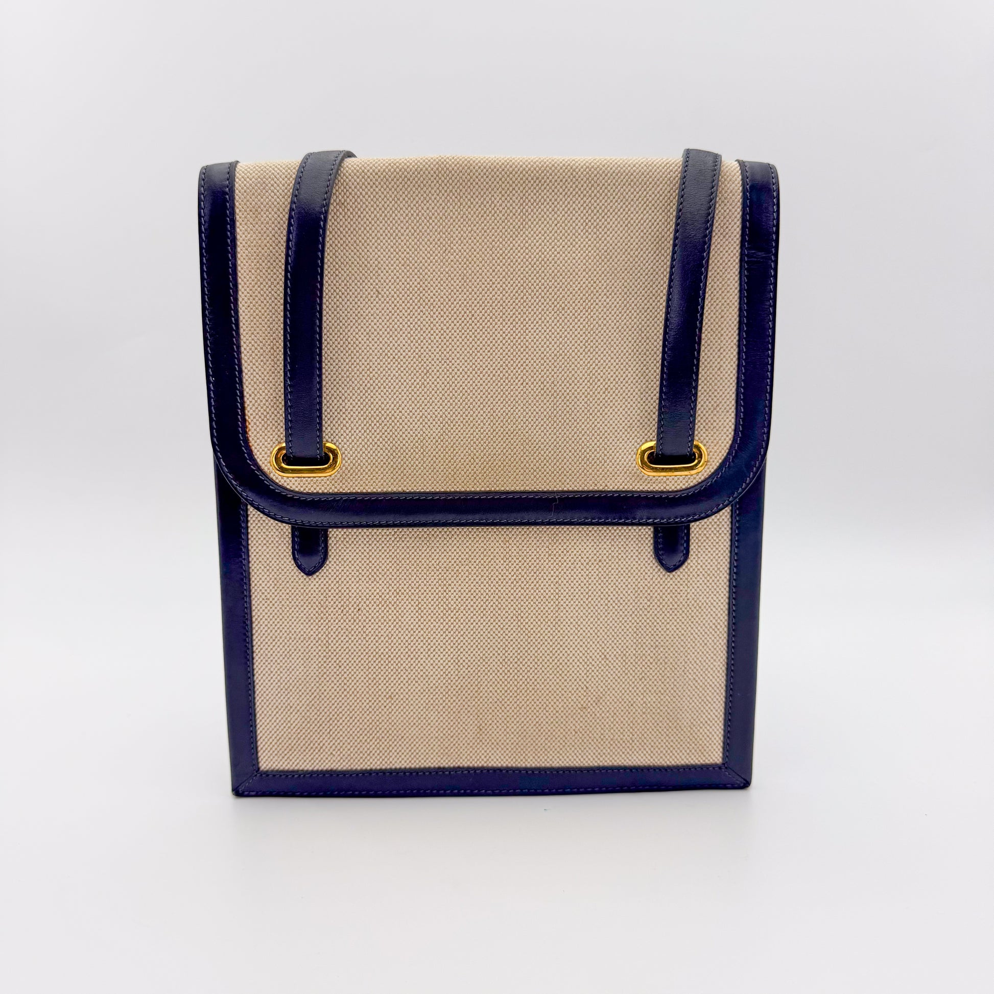 Hermes-Alpha-Bag-Vintage-Preloved-Luxury-London-Front