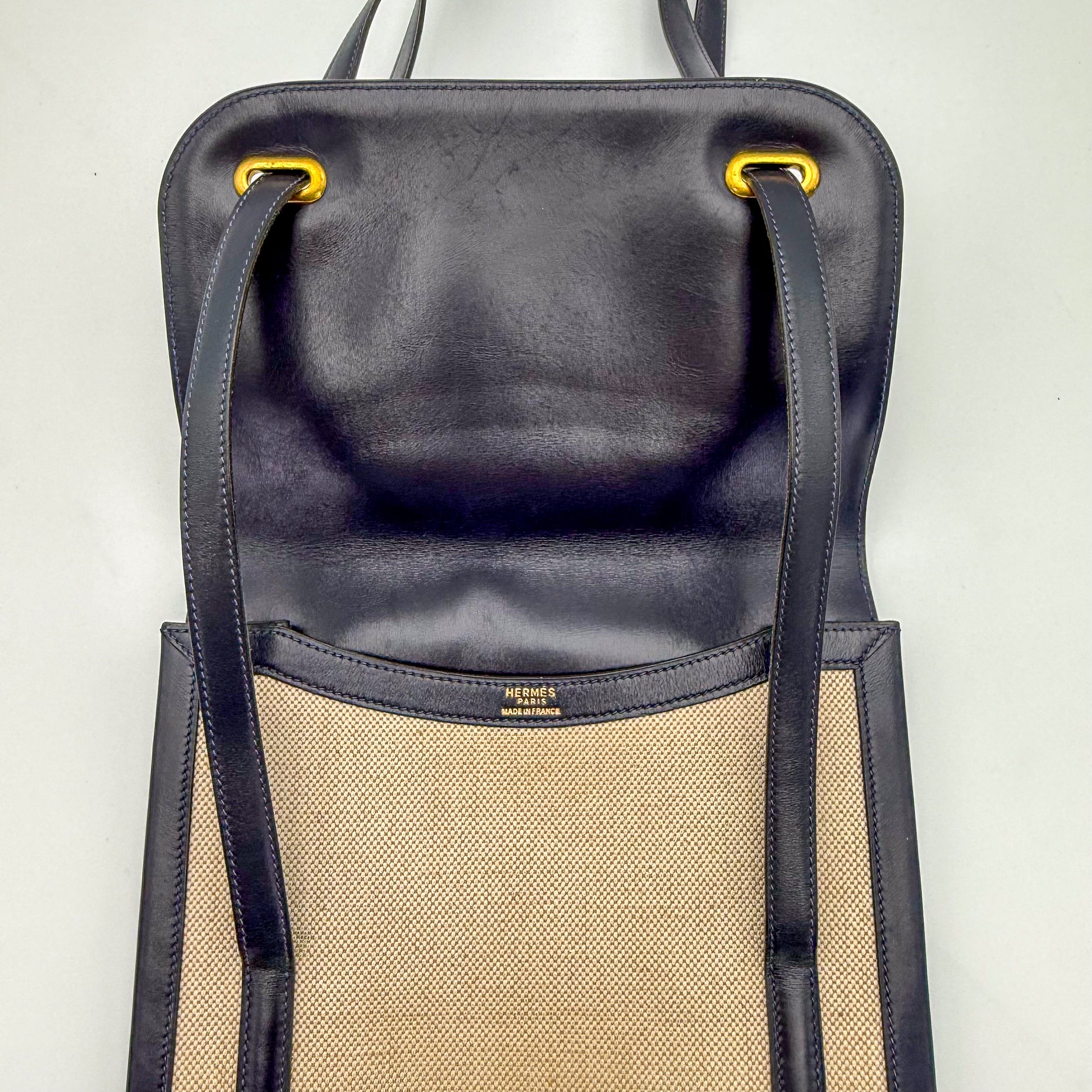 Hermes-Alpha-Bag-Vintage-Preloved-Luxury-London-Stamp