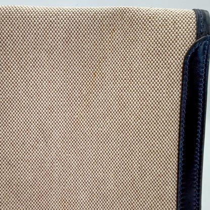 Hermes-Jige-Clutch-Preloved-Luxury-Handbag-Fabric-Closeup