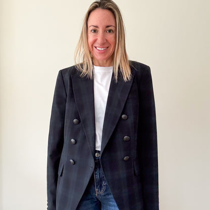 Hunkydory Plaid Blazer - Size M