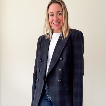 Hunkydory Plaid Blazer - Size M
