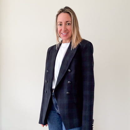 Hunkydory Plaid Blazer - Size M