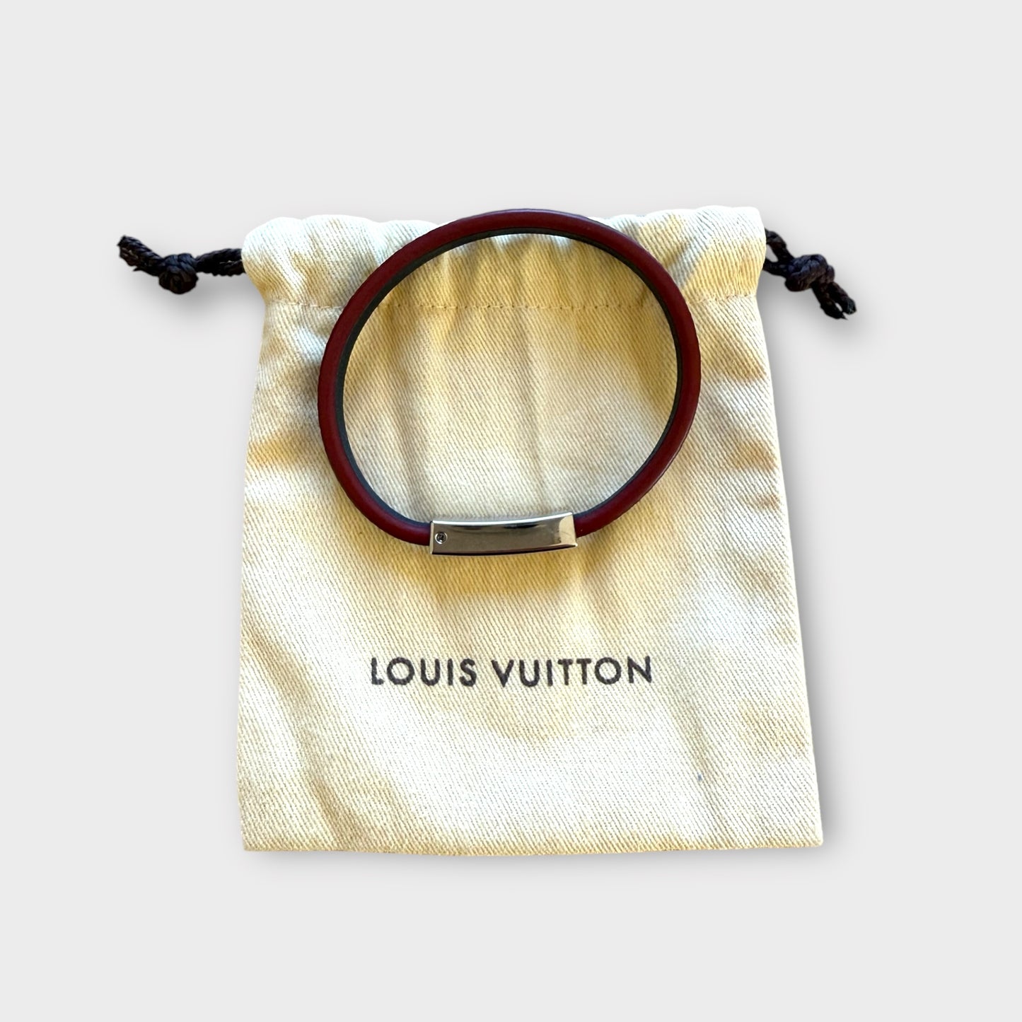 Louis Vuitton Leather Bracelet