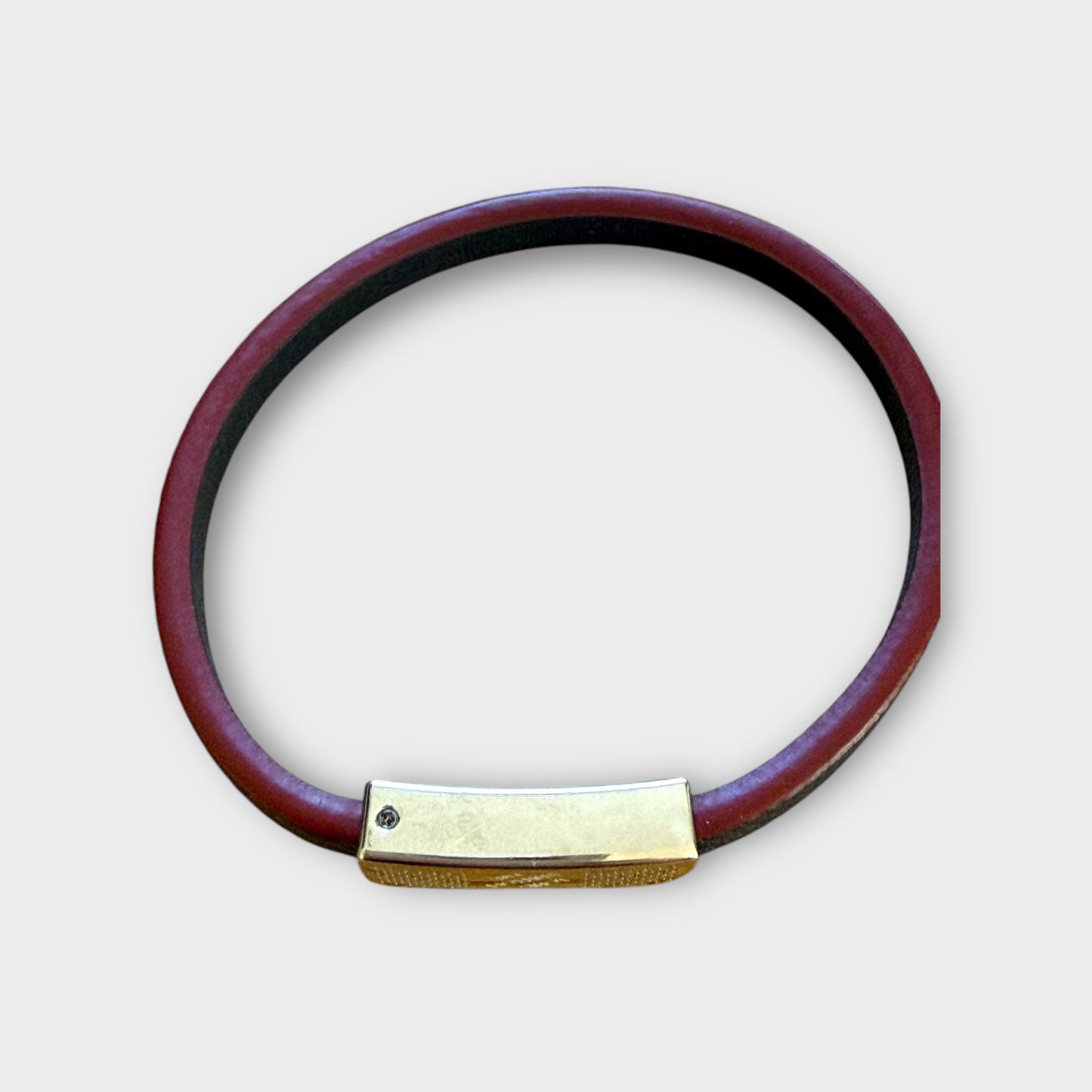 Louis Vuitton Leather Bracelet