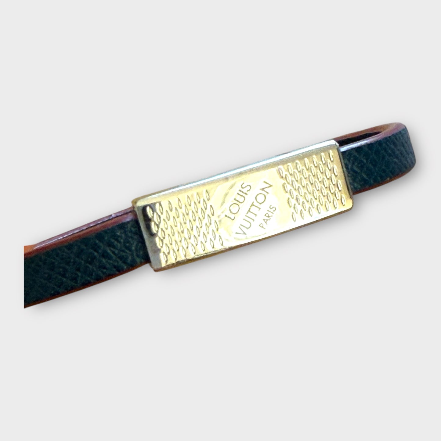 Louis Vuitton Leather Bracelet