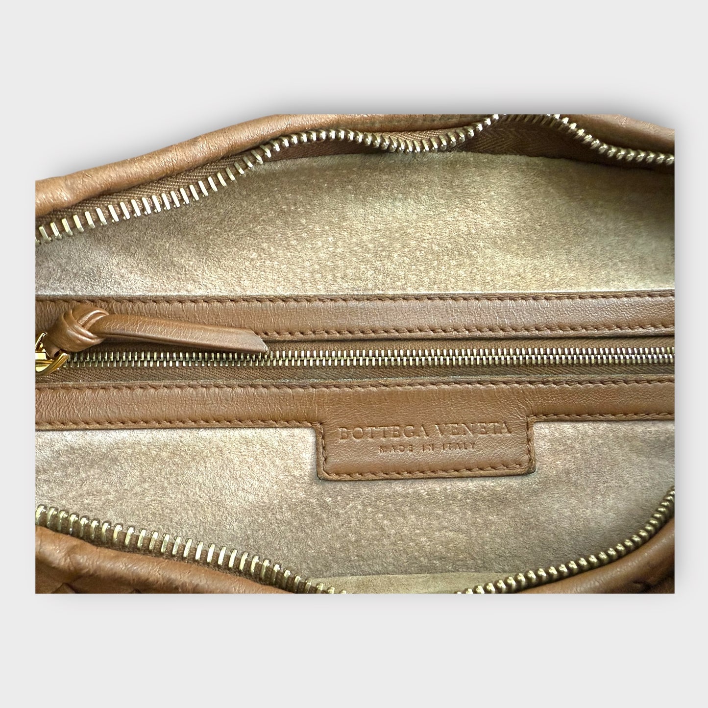 Bottega Veneta Intrecciato Weave Medium Leather Hobo Bag