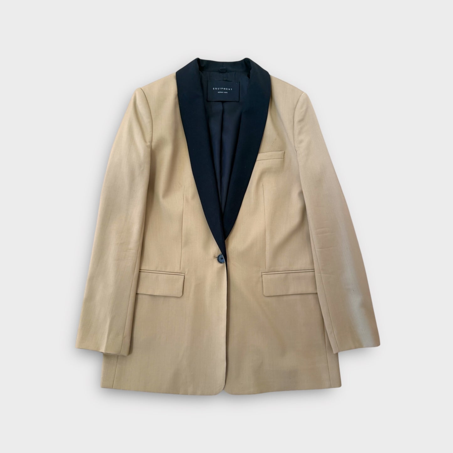 Equipment Contrast Blazer