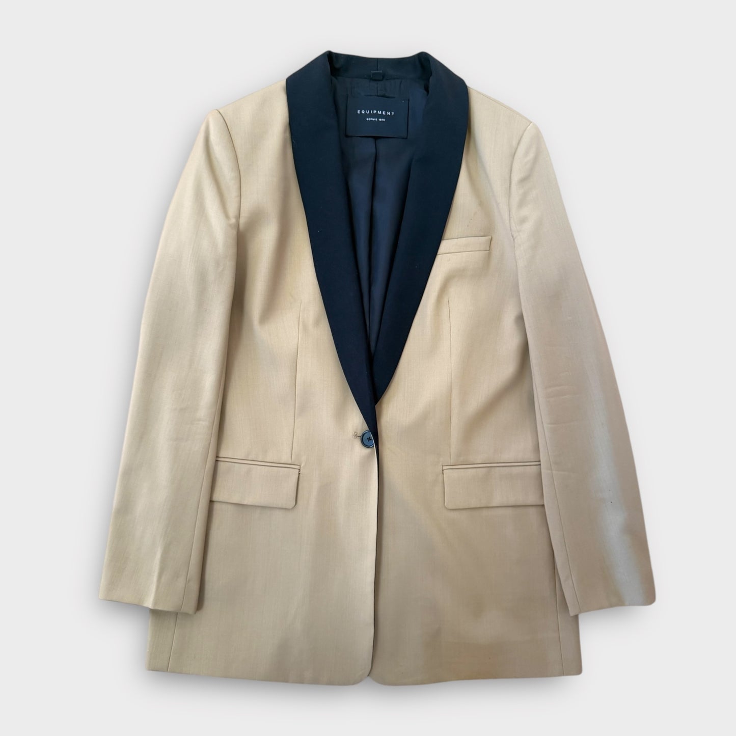 Equipment Contrast Blazer