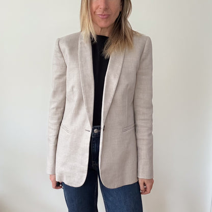 J.Crew Linen Blazer - Size 6
