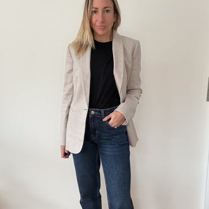 J.Crew Linen Blazer - Size 6