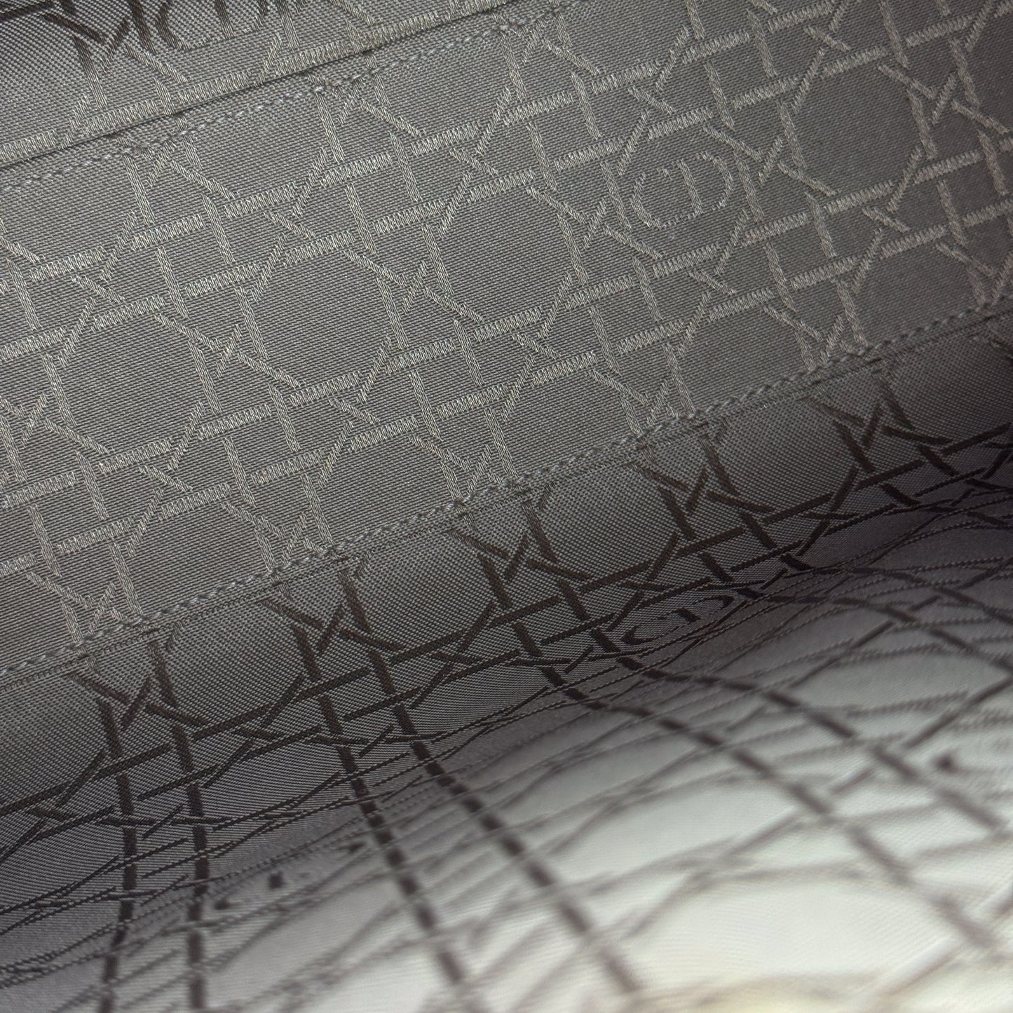 Lady Dior Large Quilted Leather Tote