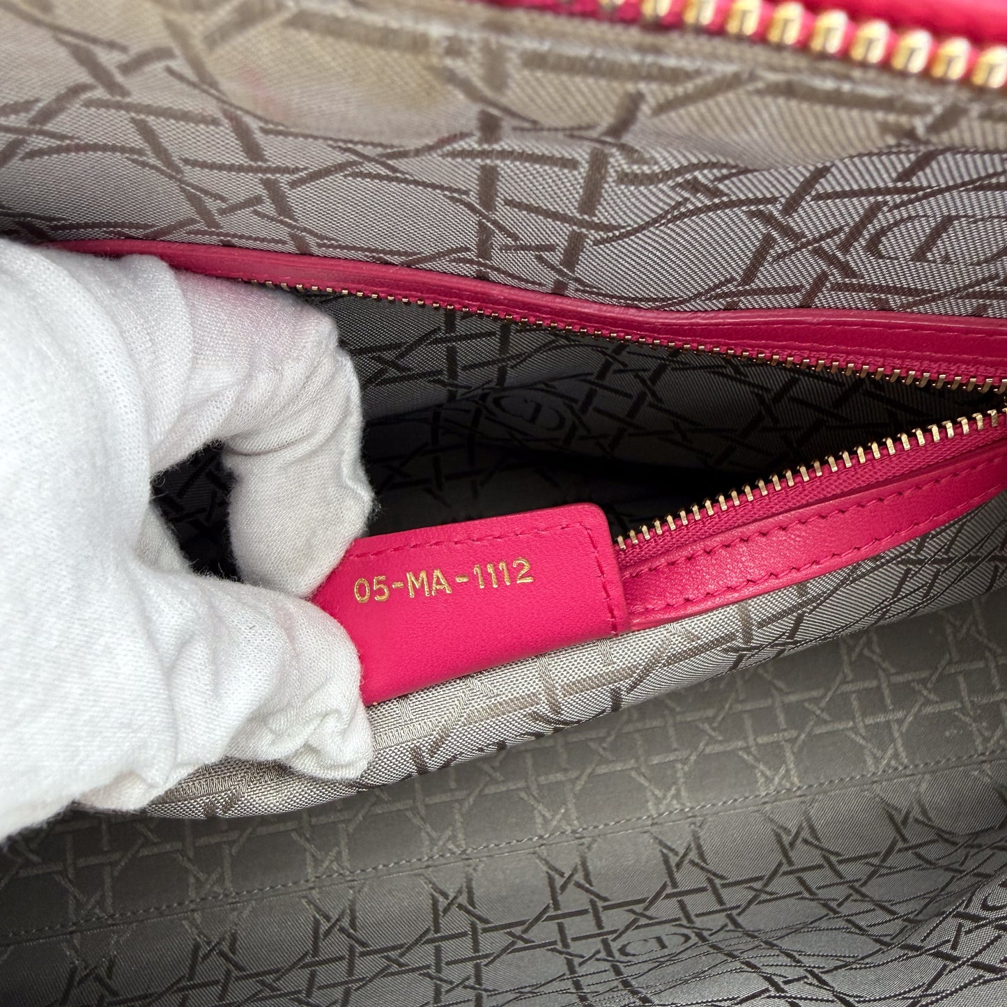 Lady Dior Large Quilted Leather Tote