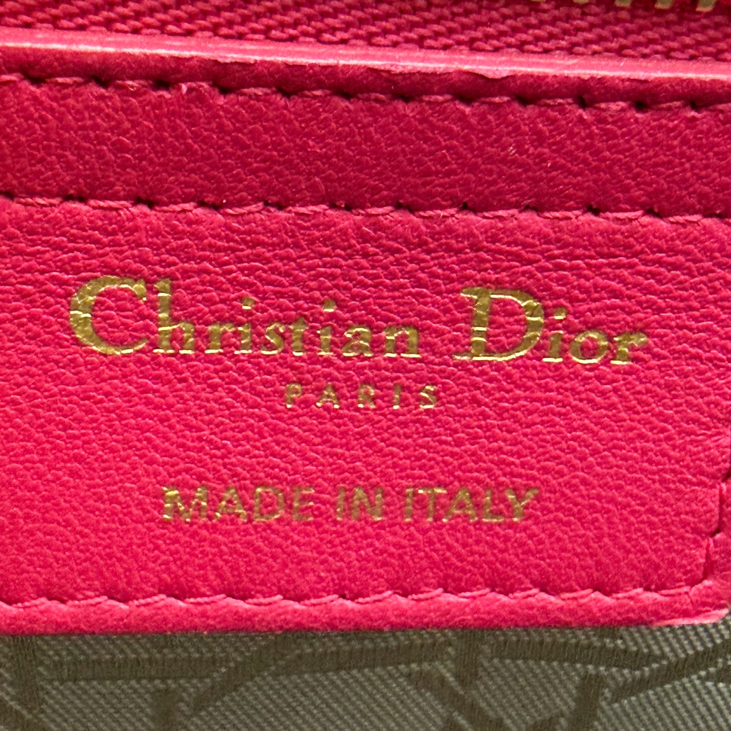 Lady Dior Large Quilted Leather Tote
