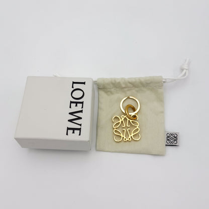 Loewe Anagram Gold-Tone Keyring