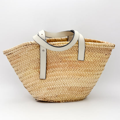Loewe Medium Raffia Basket Bag