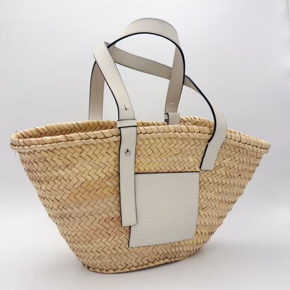 Loewe Medium Raffia Basket Bag