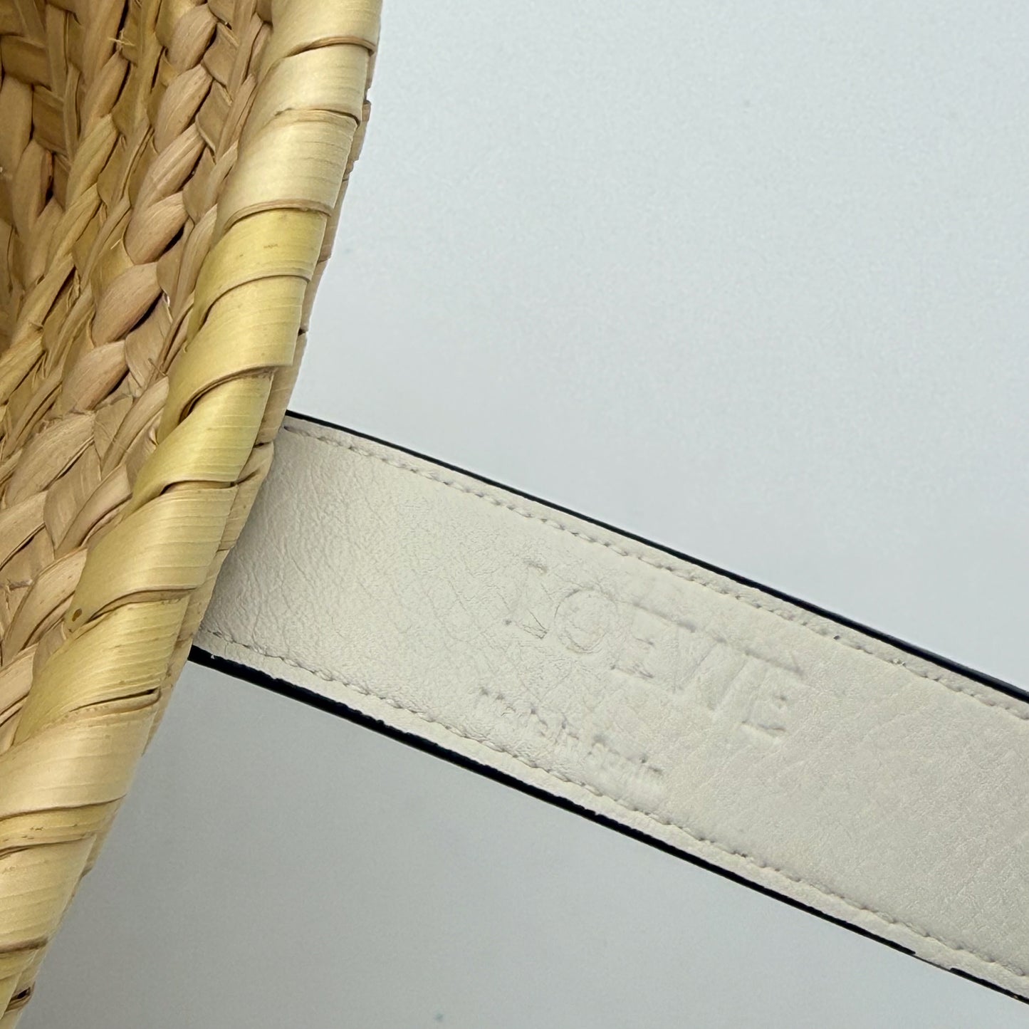 Loewe Medium Raffia Basket Bag