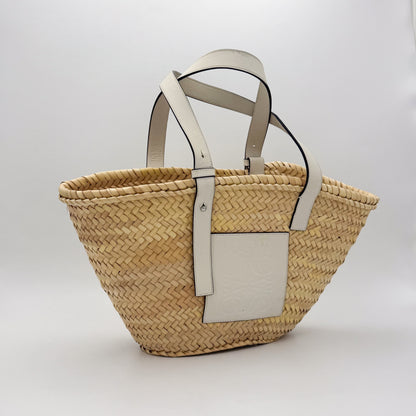 Loewe Medium Raffia Basket Bag
