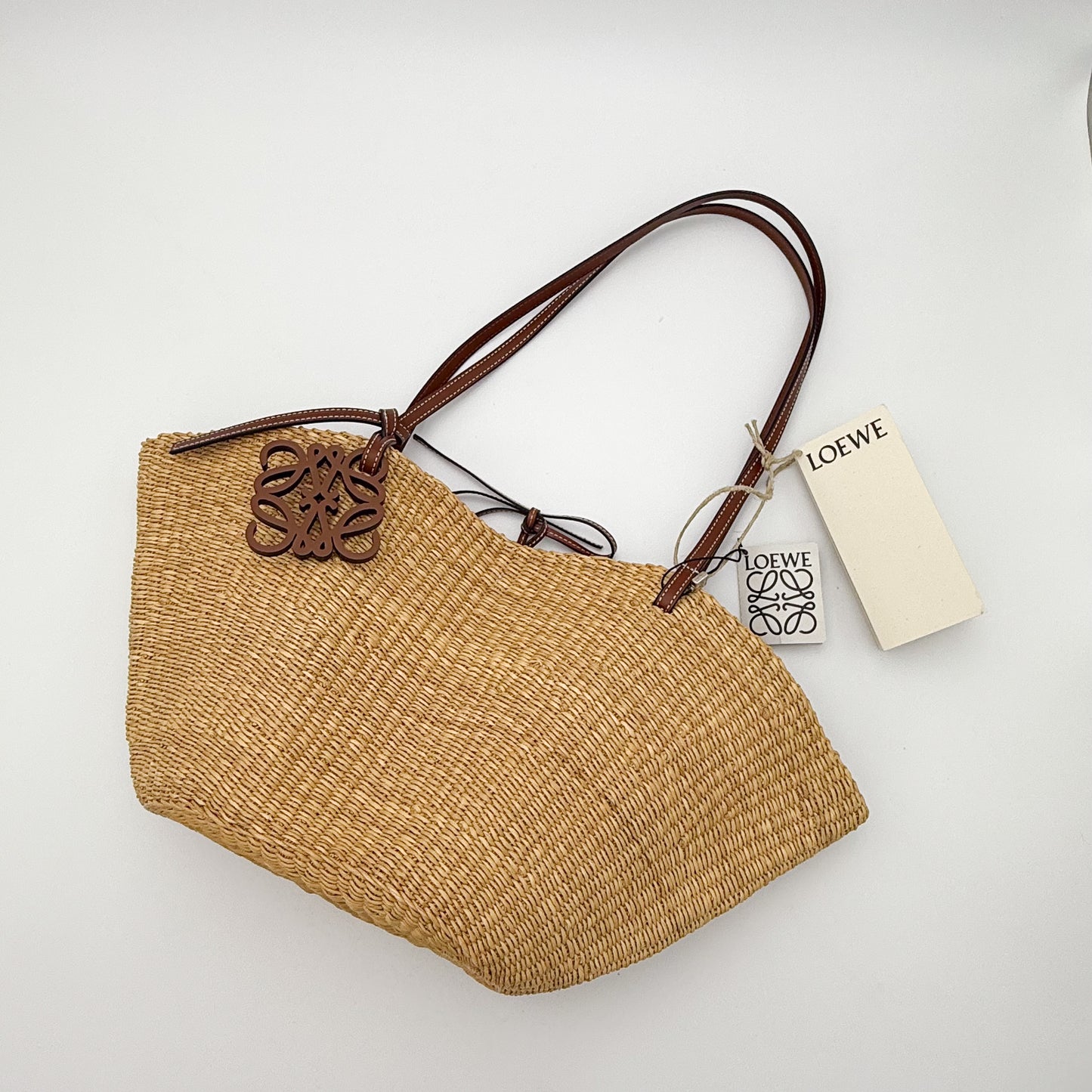 Loewe Small Shell Basket Bag