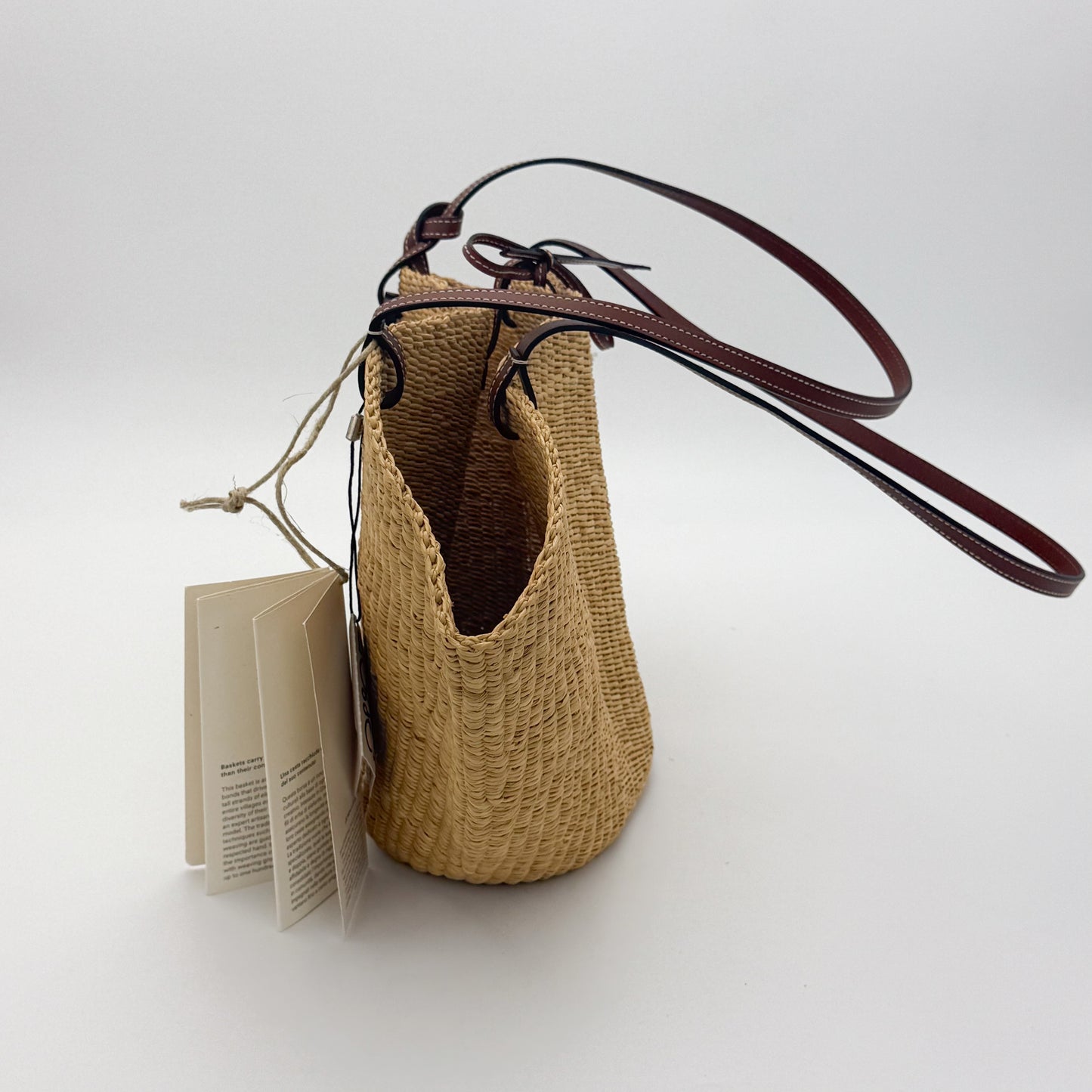 Loewe Small Shell Basket Bag