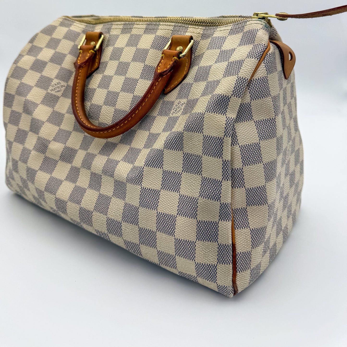 Louis Vuitton Damier Azur Speedy 30 Bag