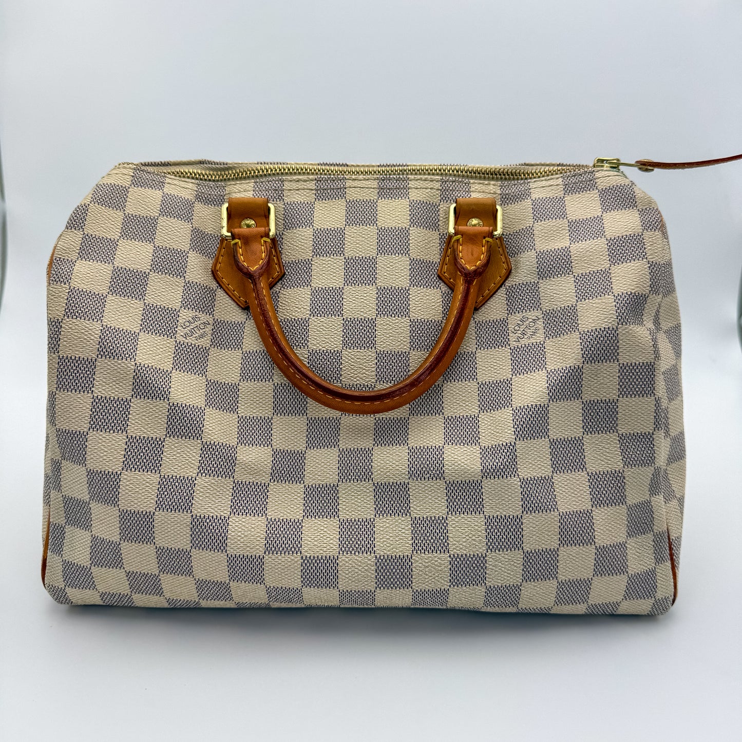 Louis Vuitton Damier Azur Speedy 30 Bag