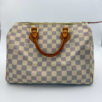 Louis Vuitton Damier Azur Speedy 30 Bag