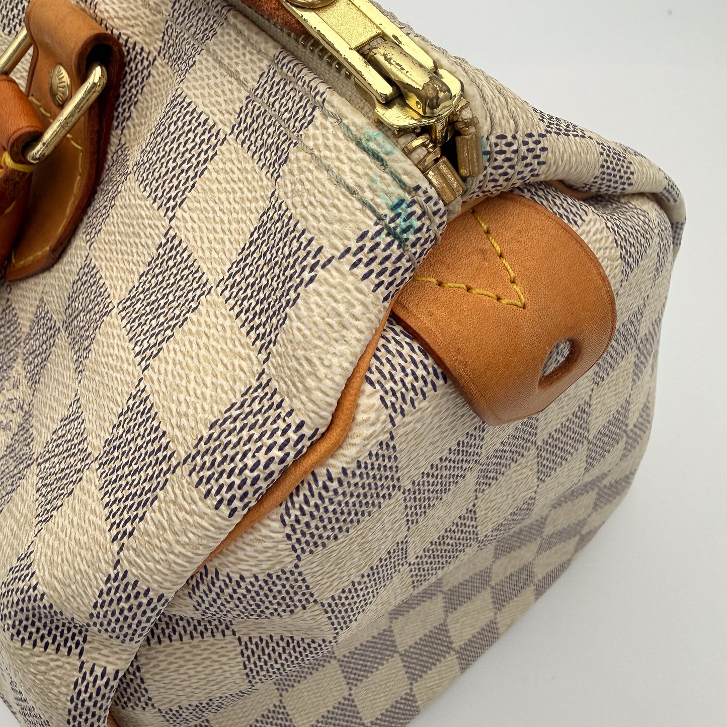 Louis Vuitton Damier Azur Speedy 30 Bag